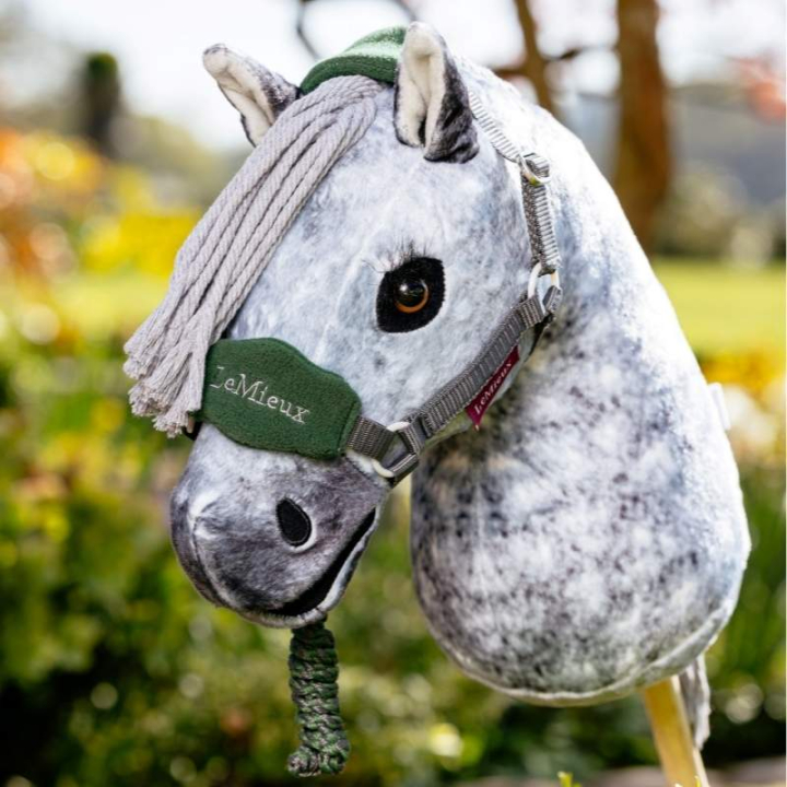 Halster & Halstertouw voor Stokpaard Vogue Groen in de groep Stokpaarden & Speelgoedpaarden / Uitrusting voor Stokpaard bij Equinest (IT071230GN)