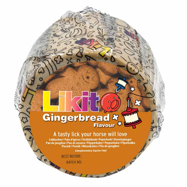 Liksteen Gingerbread Refill 650g in de groep Voedingssupplement / Voedingssupplement paard / Zoutstenen & Likstenen bij Equinest (LIKB2GB-650)