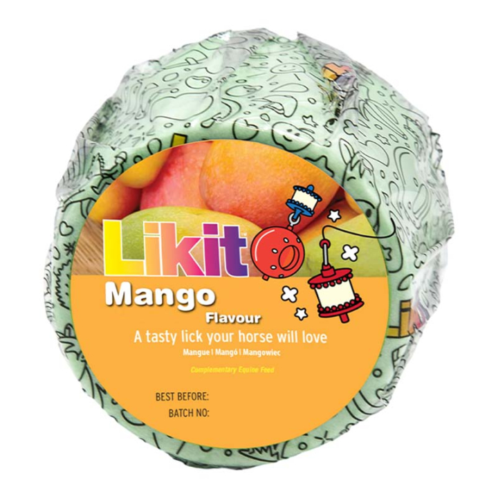Liksteen Mango Navulling met Gat 650g in de groep Voedingssupplement / Voedingssupplement paard / Zoutstenen & Likstenen bij Equinest (LIKB2MA-650)