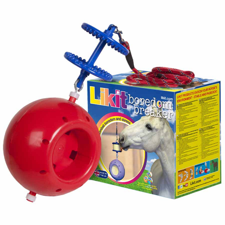 Houder Boredom Breaker Niveau 3 Rood in de groep Stal & Weide / Paardenspeelgoed bij Equinest (LIKBB01RE)