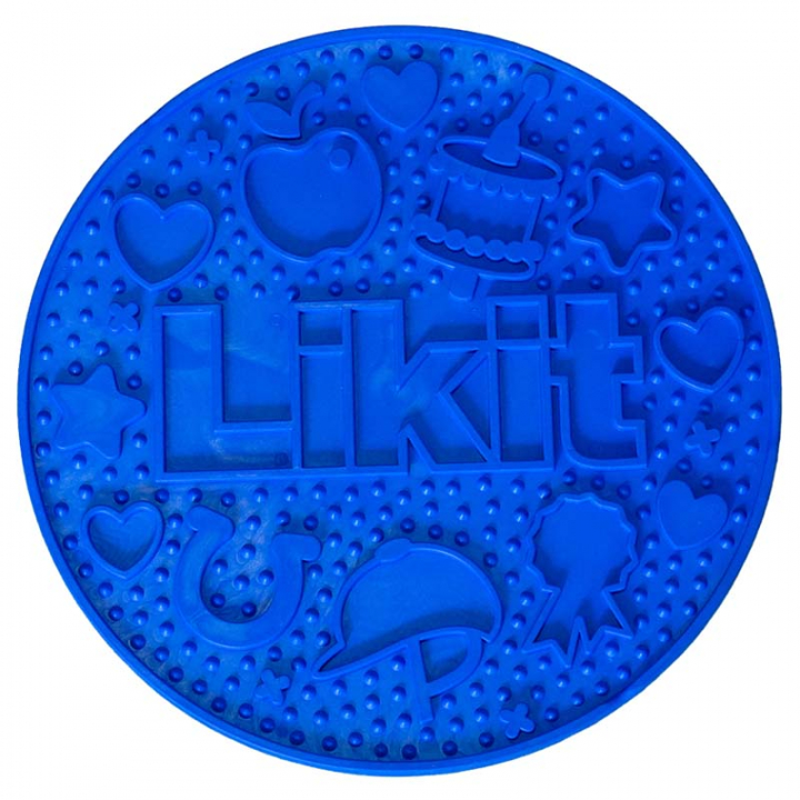 Slikmat Graze Maze Lick Mat Niveau 1 Blauw in de groep Stal & Weide / Staluitrusting / Voederuitrusting bij Equinest (LIKGRAZEMAZEBLUE)