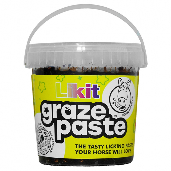 Paardenlekkernijen Graze Paste Original 1,2kg in de groep Paardenverzorging en Verzorging / Paardensnoepjes bij Equinest (LIKGRAZEPASTE)