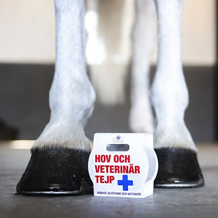 Hoef- & Veterinaire Tape Wit in de groep Paardenverzorging en Verzorging / Hoefverzorging bij Equinest (O900WH)