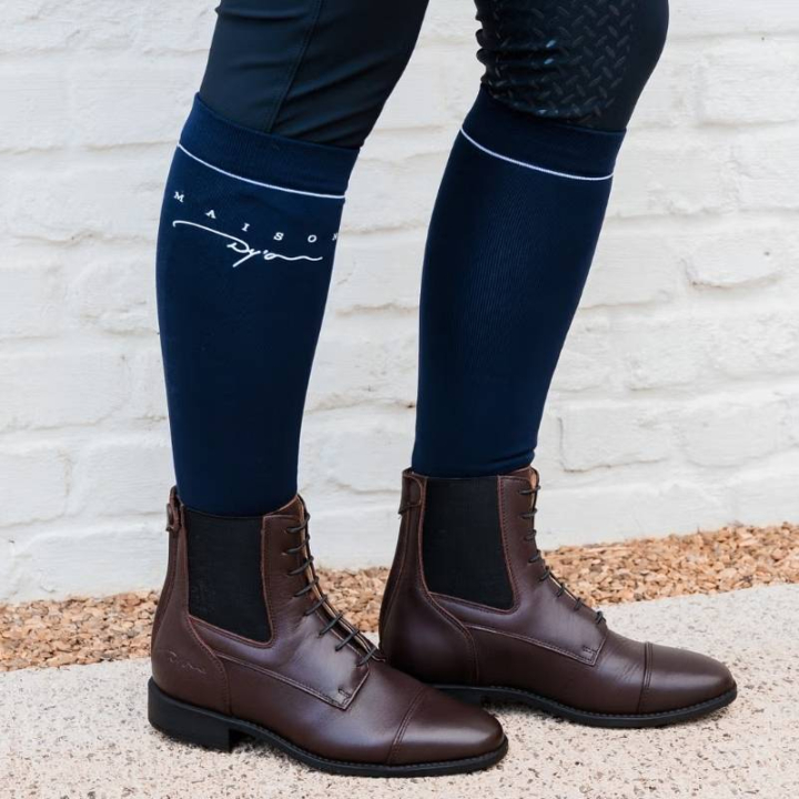 Rijsokken Maison 3-pack Marineblauw in de groep Rijkleding / Paardrijsokken bij Equinest (RI2400103NA_r)