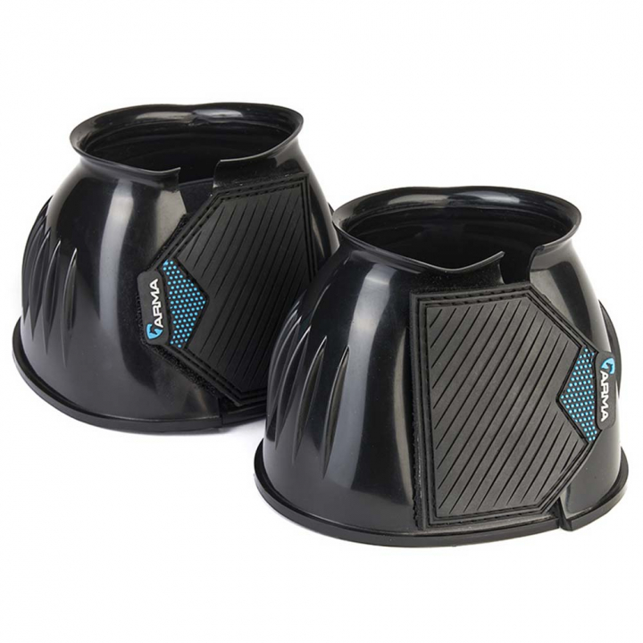 Springschoenen PVC Zwart in de groep Paardenuitrusting / Beenbeschermers & Bandages / Springschoenen bij Equinest (SH102830BA_r)