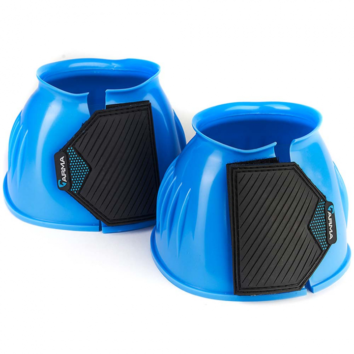 Springschoenen PVC Blauw in de groep Paardenuitrusting / Beenbeschermers & Bandages / Springschoenen bij Equinest (SH102831BL_r)