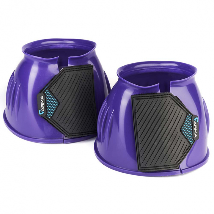 Springschoenen PVC Paars in de groep Paardenuitrusting / Beenbeschermers & Bandages / Springschoenen bij Equinest (SH102833PU_r)