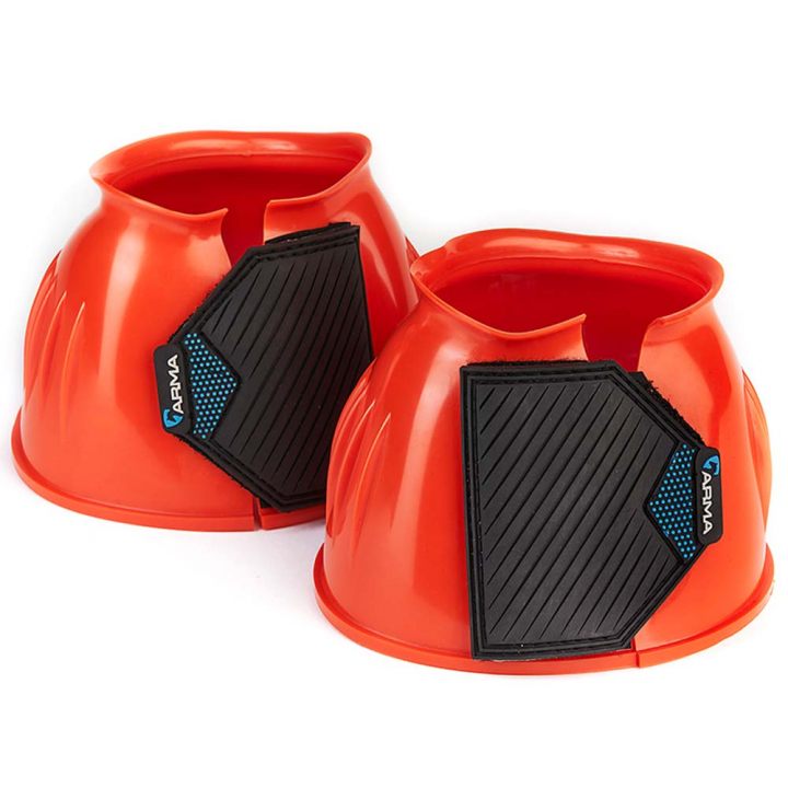 Springschoenen PVC Oranje in de groep Paardenuitrusting / Beenbeschermers & Bandages / Springschoenen bij Equinest (SH102834OR_r)