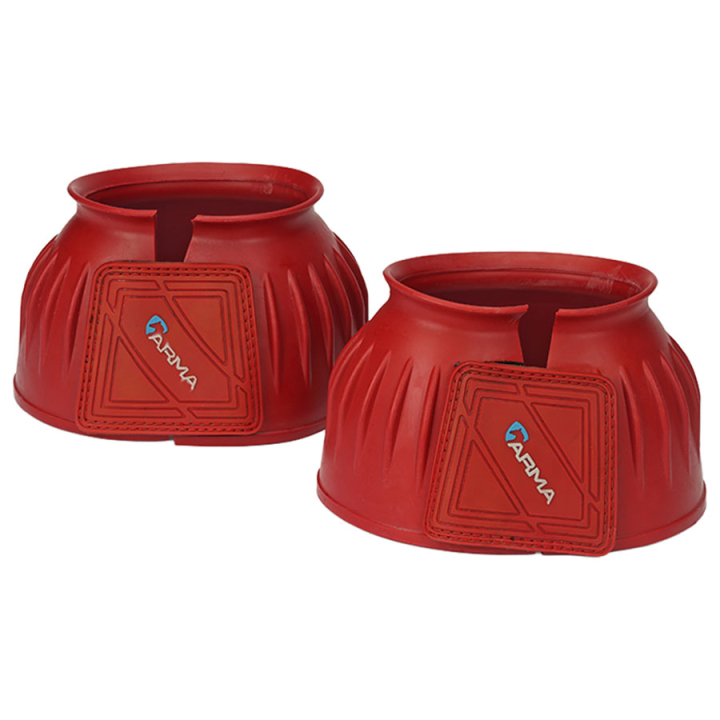 Rubberen Springschoenen Rood in de groep Paardenuitrusting / Beenbeschermers & Bandages / Springschoenen bij Equinest (SH134VRo_r)