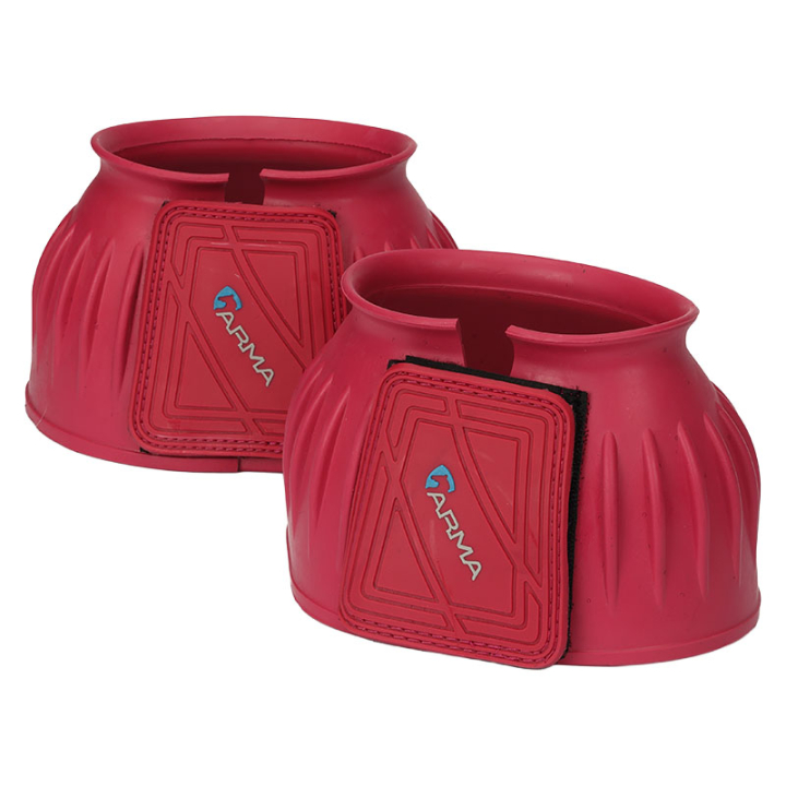 Rubberen Springschoenen Roze in de groep Paardenuitrusting / Beenbeschermers & Bandages / Springschoenen bij Equinest (SH134VRs)