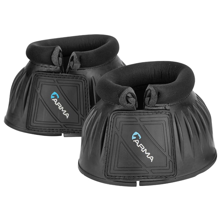 Rubberen Springschoenen Soft Top Zwart in de groep Paardenuitrusting / Beenbeschermers & Bandages / Springschoenen bij Equinest (SH13501BA)