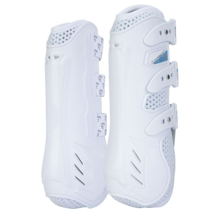 Dressuur beenbeschermers Carbon Wit in de groep Paardenuitrusting / Beenbeschermers & Bandages bij Equinest (SH193309WH_r)