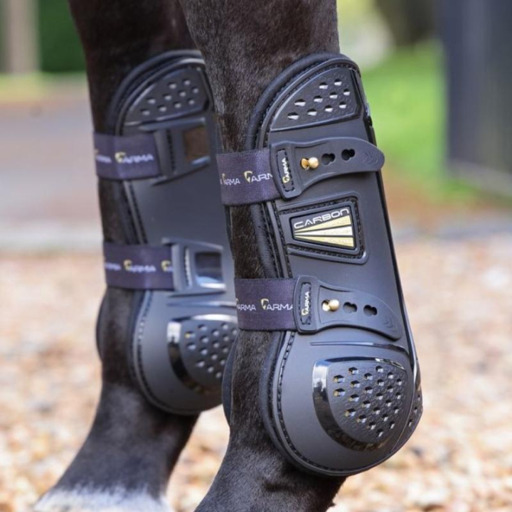 Peesbeschermers Oxi-Zone Air Motion Zwart in de groep Paardenuitrusting / Beenbeschermers & Bandages / Peesbeschermers bij Equinest (SH193601BA)