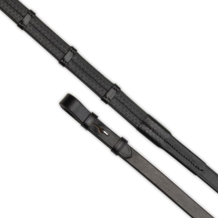 Teugels Gara Grip Continental Zwart in de groep Paardenuitrusting / Teugels / Rubberen Teugels bij Equinest (SH505301BA_r)
