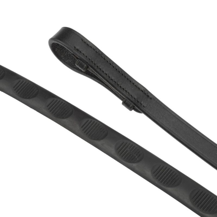 Teugels Gara Pulse Grip Zwart in de groep Paardenuitrusting / Teugels / Rubberen Teugels bij Equinest (SH505501BA_r)