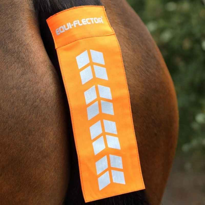 Staartreflex Oranje in de groep Rijuitrusting / Reflectoren bij Equinest (SH941840OR)
