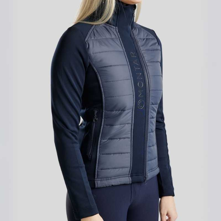 Hybride jas Emma Softshell Marineblauw in de groep Rijkleding / Jassen / Rijjassen bij Equinest (SL21247LNA_r)