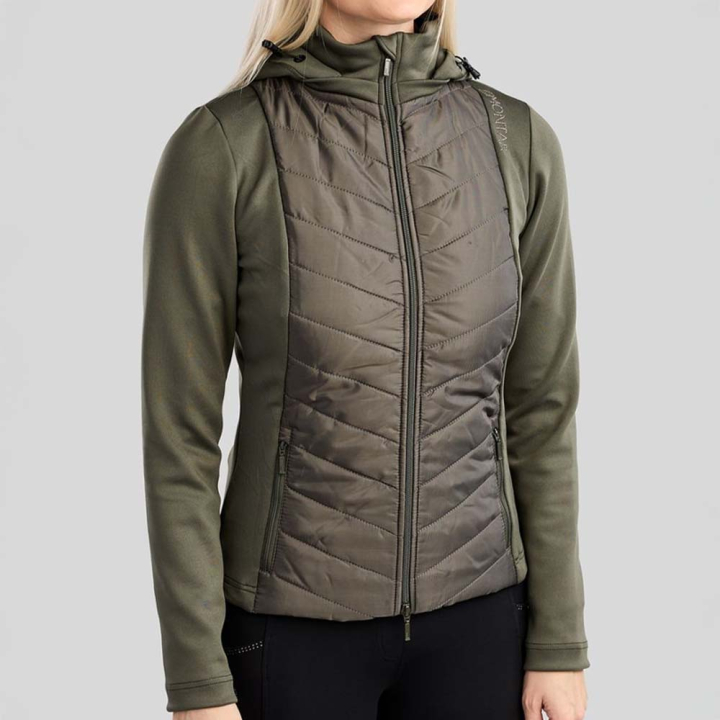 Hybride jas MoEverline Crystals Forest Green in de groep Rijkleding / Jassen / Rijjassen bij Equinest (SL266309LFGR_r)