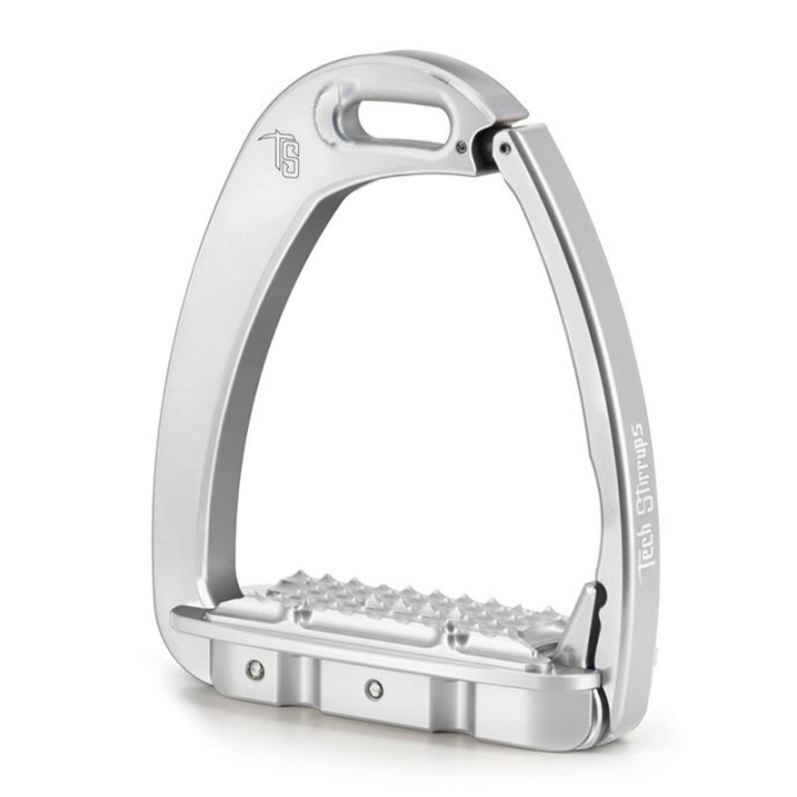 Stijgbeugels Venice Young EVO Zilver/Zilver in de groep Paardenuitrusting / Stijgbeugels bij Equinest (TSVYESISI)