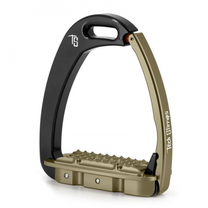 Stijgbeugels Venice Young EVO Zwart/Bruin in de groep Paardenuitrusting / Stijgbeugels bij Equinest (TSVYESVBR)