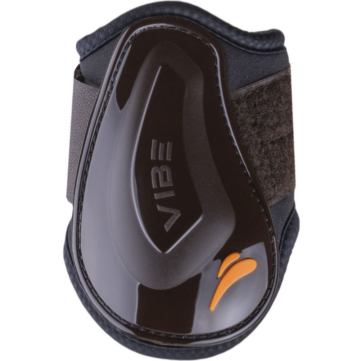 Strijklappen Vibe Velcro Bruin in de groep Paardenuitrusting / Beenbeschermers & Bandages / Kogelbeschermers & Strijklappen bij Equinest (VIBRLMVBR_r)