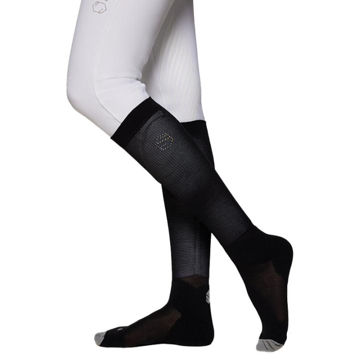 Rij sokken Balzane Soft Air Zwart in de groep Rijkleding / Paardrijsokken bij Equinest (WBALZANESBA_r)