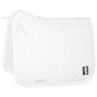 Dressuurzadeldekje Classic Wit