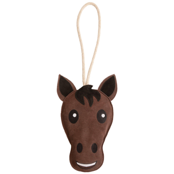 Paardenspeelgoed Equimojis The Happy One Donkerbruin