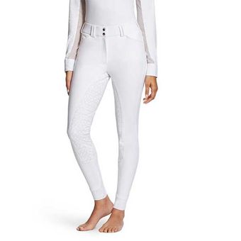 Rijbroeken Tri Factor met Volledige Grip Wit