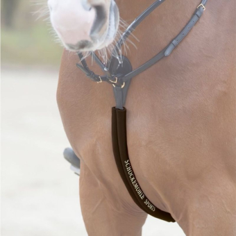Neopreen borsttuigbeschermer Body Guard Bruin