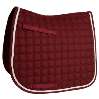 Dressuurzadeldekje Octagon Quilt Bordeaux