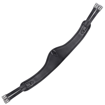 Singel Contour Half Moon Leather Zwart