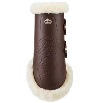 Dressuur beenbeschermers Front STS TRS Bruin