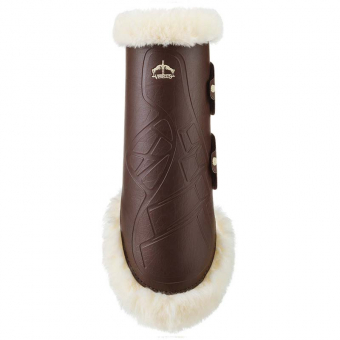 Hoog dressur beenbeschermers Rear STS TRS Bruin