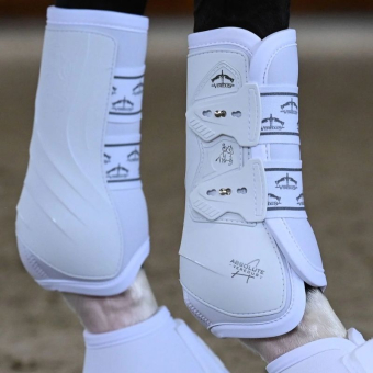 Dressuur beenbeschermers Front Absolute Front Elastic Wit