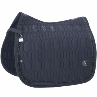 Dressuurzadeldekje Softshell Jewel Classic Sports Marineblauw