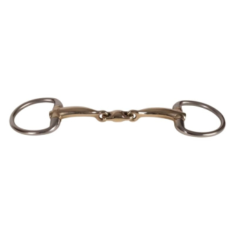 Olijfkop Dubbelgebroken Sweet Copper 14mm