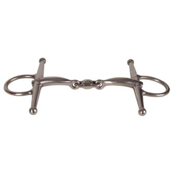 Fullcheek Bit Dubbelgebroken Stainless Steel 14mm