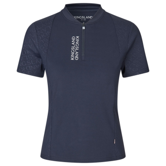 T-shirt KLNima 1/4 Zip Marineblauw