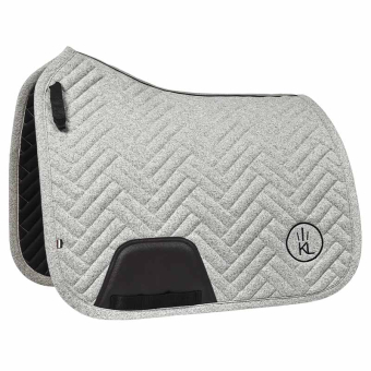 Dressuurzadeldekje KLNexus Melange Grijs