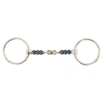 Dubbelgebroken Bit met Ballen Sweet Iron 14mm