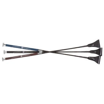 Dressuurzweep Contact Nylon Donkerbruin