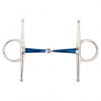 Enkelgebroken Eggbet Bit Full Cheek Sweet Iron 14mm