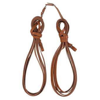 Leidsels voor lange teugels Lichtbruin