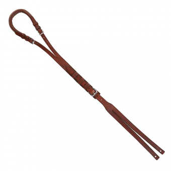 Staartflap voor lange teugelgordel Bruin