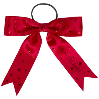 Staartstrik KLMonroe Swarovski Rood