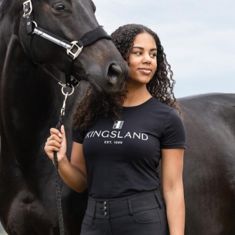 T-shirt Classic Logo Zwart