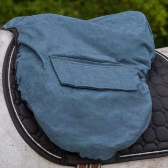 Zadelhoes Water Repellent Blauw