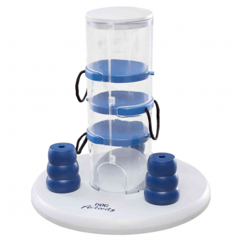 Aktiviteitsspeelgoed Dog Activity Gambling Tower Niveau 2 Blauw/Wit