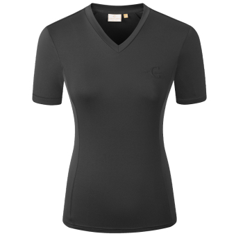 T-shirt V-Neck Zwart